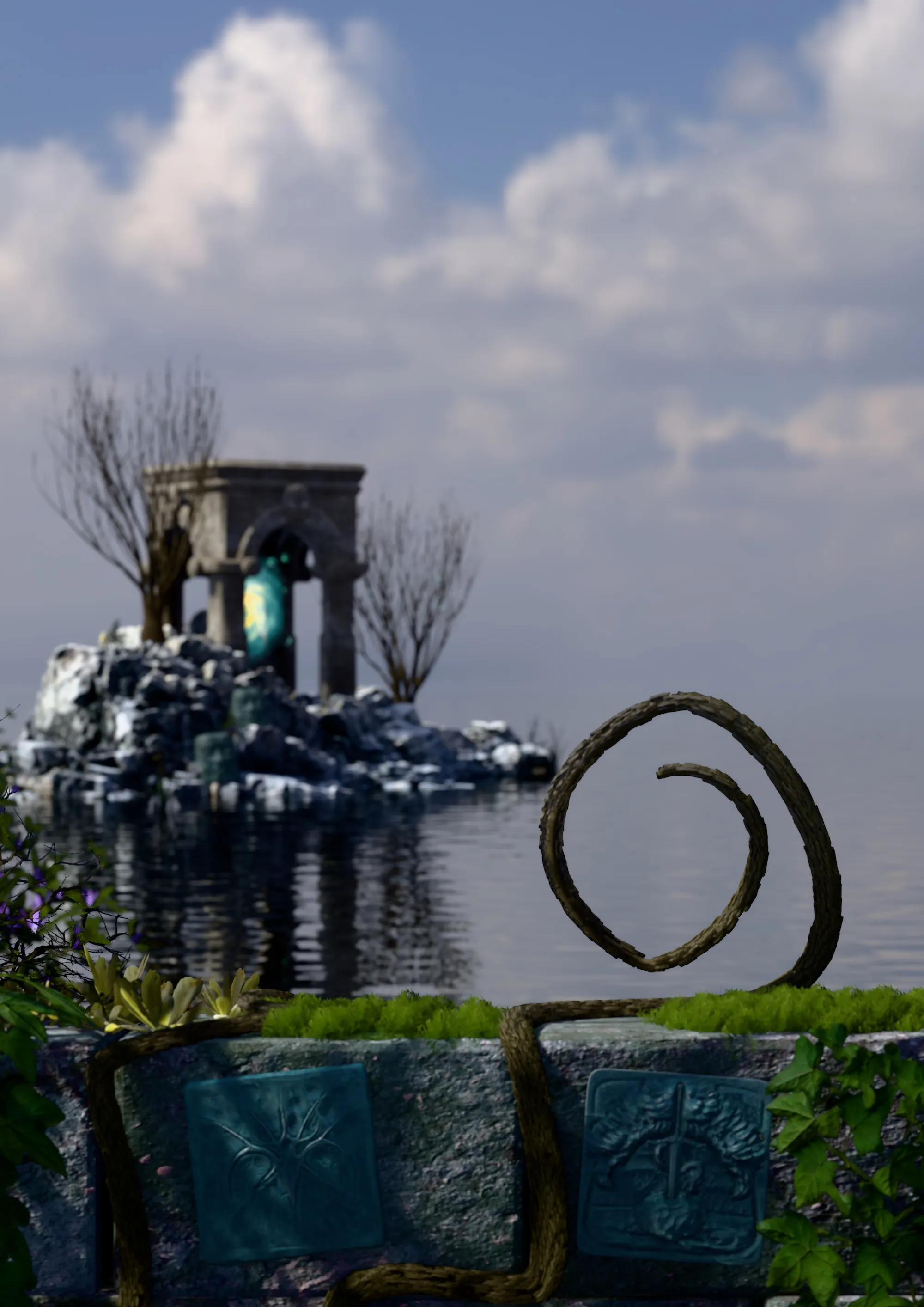 Frame from Sigils animated poster